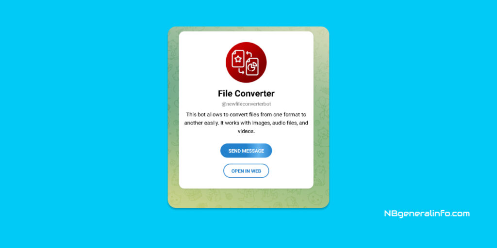 New File Converter Telegram Bot