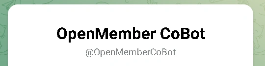 OpenMember CoBot