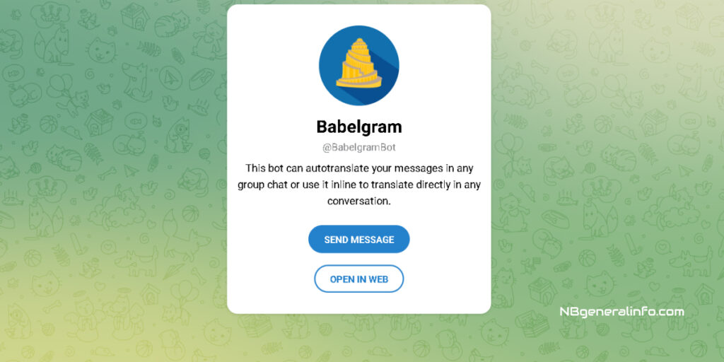 Babelgram Bot