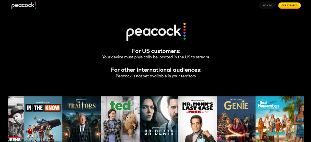 Peacock TV